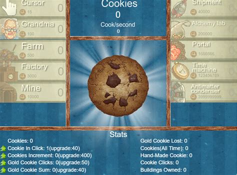 Best Lists. . Cookie clicker unblocked at school